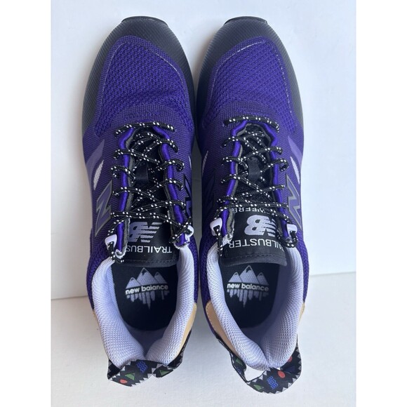New Balance TrailBuster Size 8.5 Purple Mens Running Trail Reengineered TBTFGSB - Picture 3 of 7